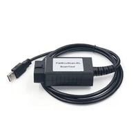 Fiatecuscan-Adapter, OBD2-Anschluss, Diagnose