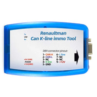 Renault CAN K-line Immo Tool, OBD2 ECU Programmierer, EEPROM Flash Programmierung