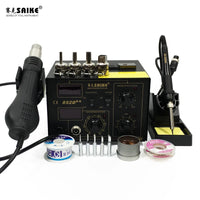 Saike 852d SMD Rework Station, heteluchtpistool, soldeerstation