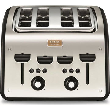 Tefal TT770811 Selbstgemachter Grill, 4 Schlitze, extra hohe Grillleistung, Aufwärmen, Aufwärmen