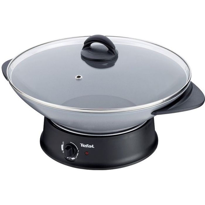 TEFAL WK302013 Elektrischer Wok und Fondue - Schwarz