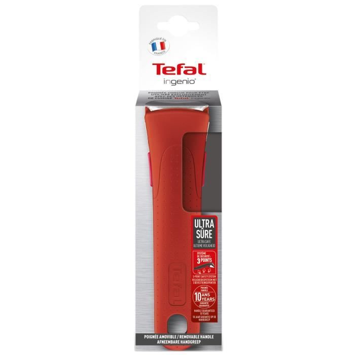 Tefal L9863102 Ingenio Red Removable Handle