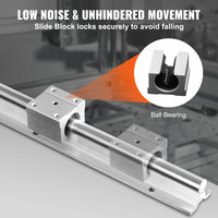 Lineares Führungsschienenset, 1500/1800/2200 mm, SBR20 Führungsschienen