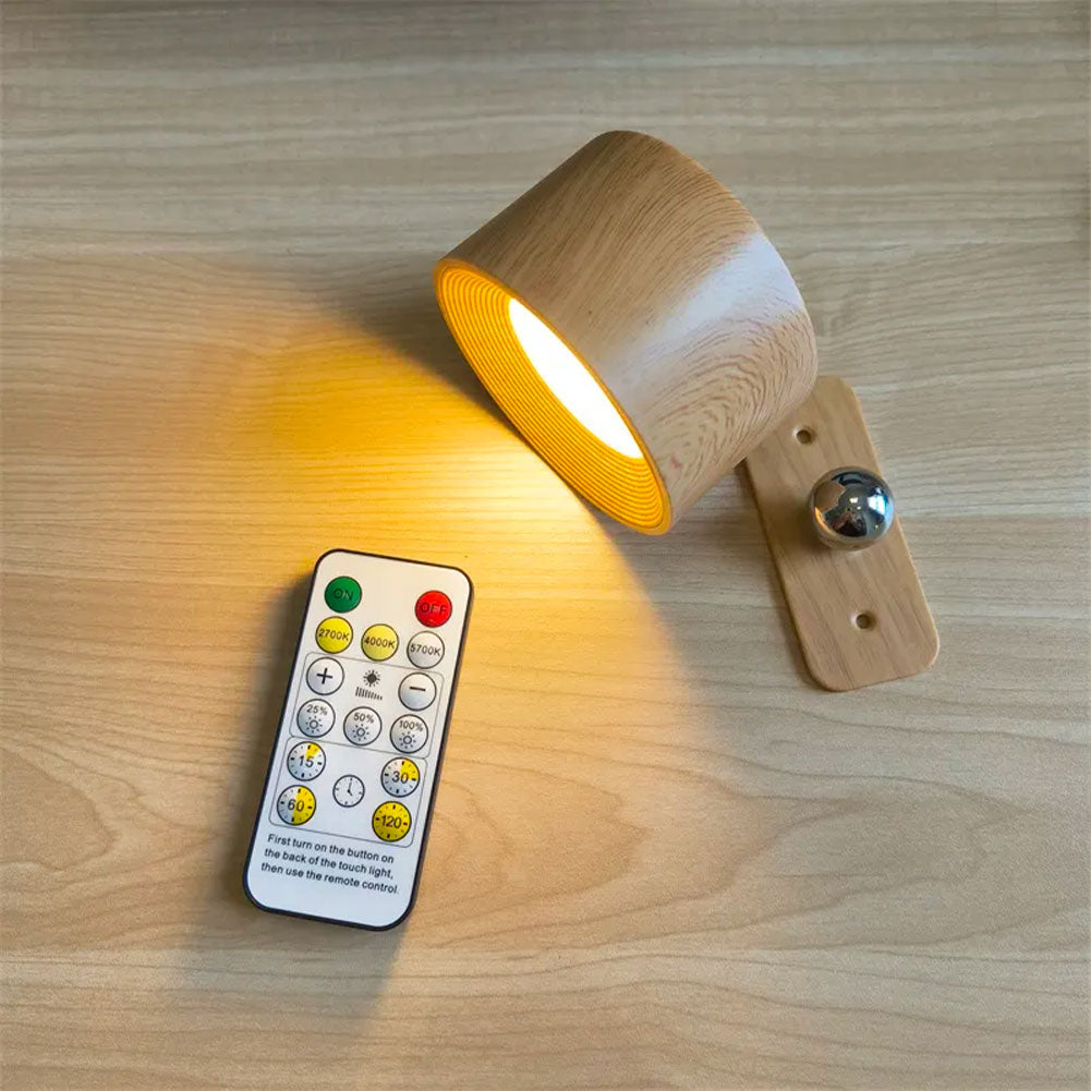Vista - The 360° rechargeable LED wall light 10
