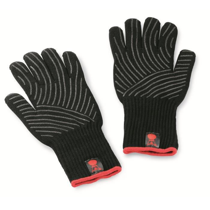 WEBER Premium BBQ Premium Handschoenen - Maat L / XL - Schwarz