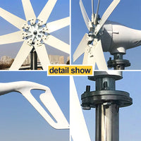 Wind Turbine Generator, 1000w Power Output, Free Energy Generation