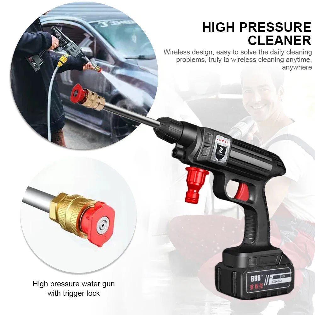 Car Wash Gun, Wireless Operation, High Pressure Foam Generator