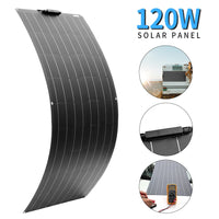 Flexible Solarpanel, 150W, 18v Ladung