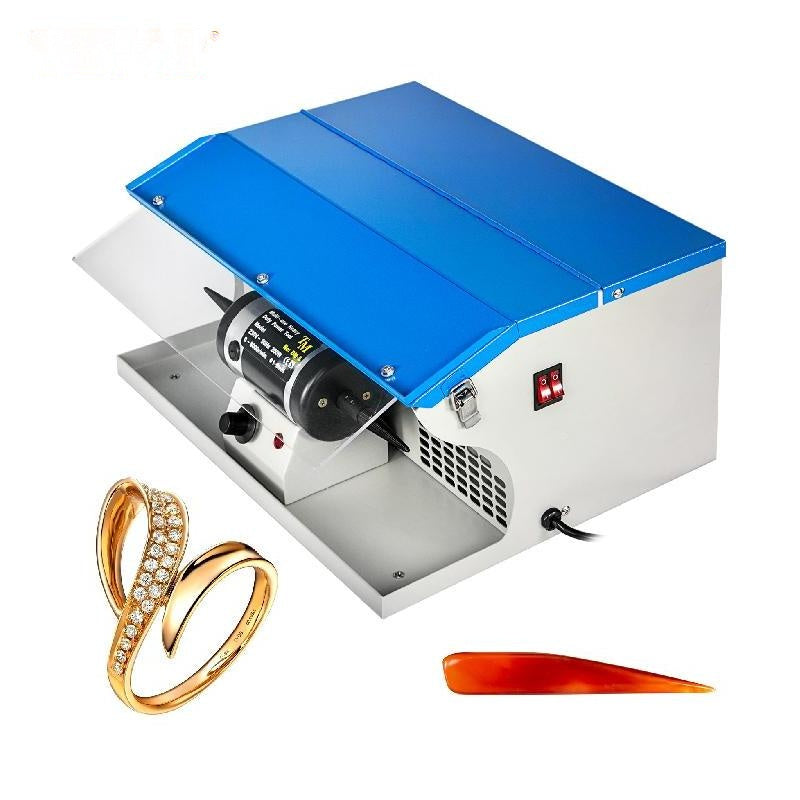 Schmuckpoliermaschine – 200-W-Motor, Geschwindigkeitsschalter, Beleuchtung