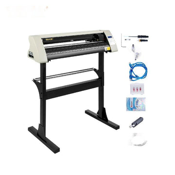 Vinyl-Schneideplotter – 28 Zoll, LCD-Bildschirm, 3 Klingen und Signmaster-Software