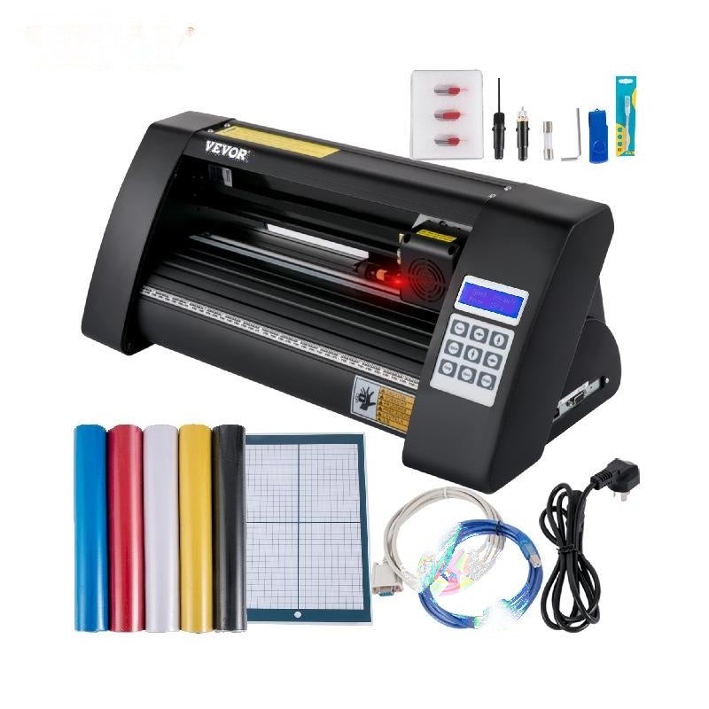 Vinyl-Schneideplotter 375 mm – LCD-Bildschirm, Laserführung und Multi-System C