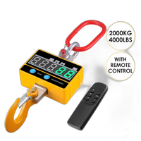 Digitale Kranwaage 2000 kg/4000 lb – hochpräzise, ​​wiederaufladbar, ferngesteuert 2T