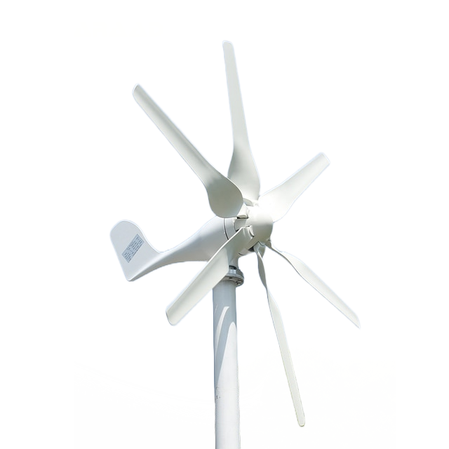 Windturbine – Windmühle – Stromgenerator – 12 V – 800 W – 6 Flügel – mit MPPT-Controller