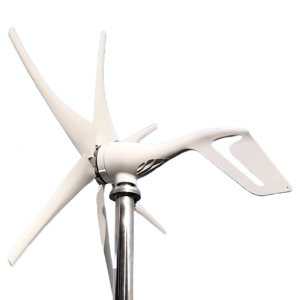 Windturbine – Windmühle – Stromgenerator – 48 V – 1000 W – 8 Flügel – mit MPPT-Controller