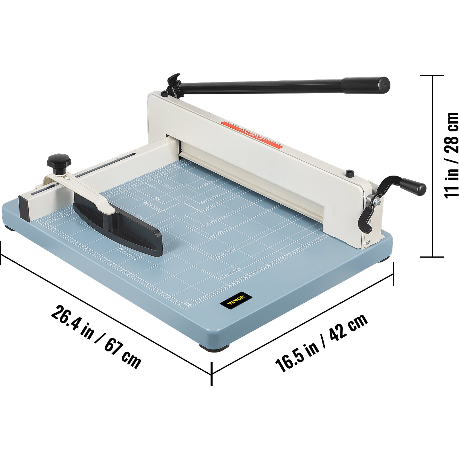 Industrielle Papierschneidemaschine, Präzises Schneiden, Schwere Maschine