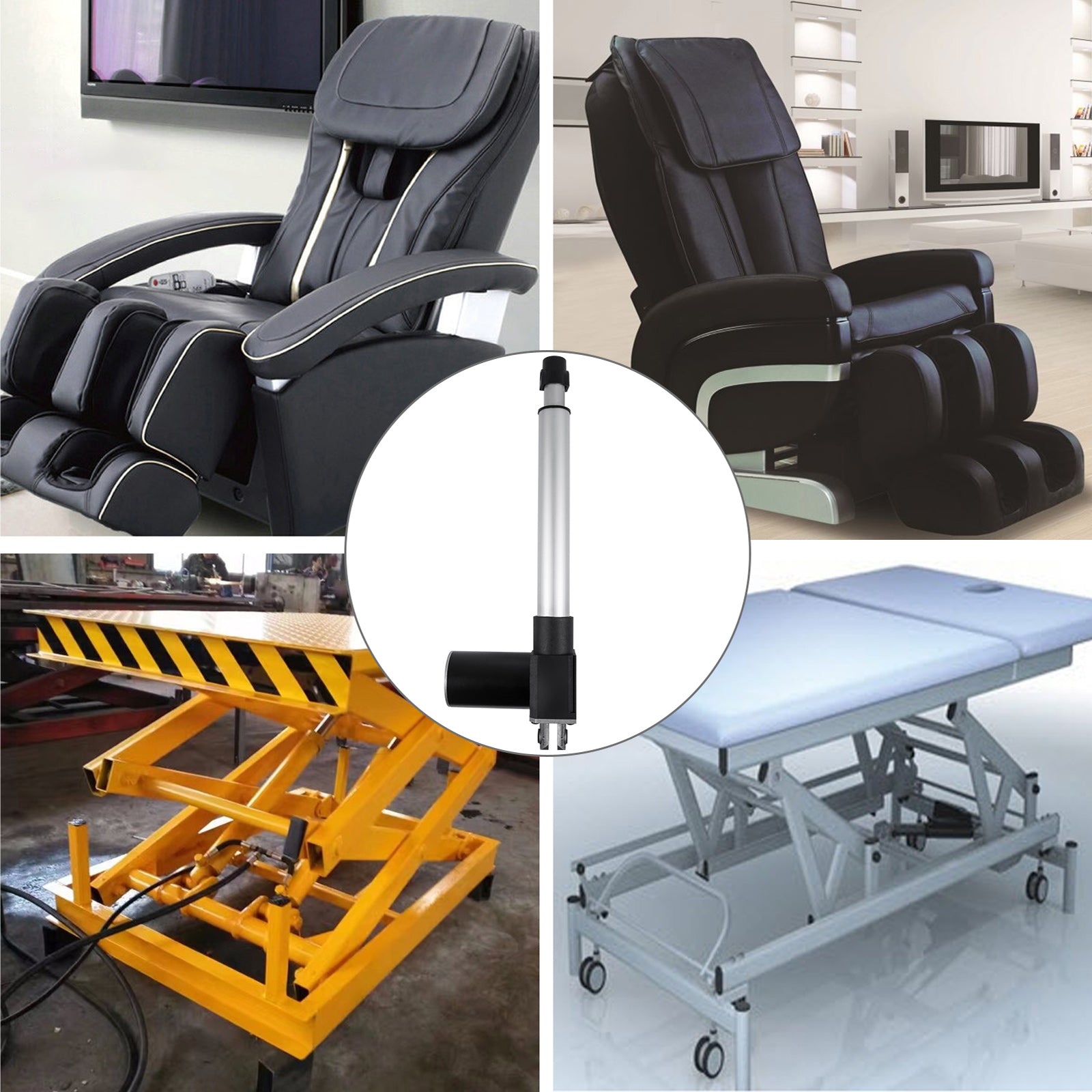 Elektrischer Motorantrieb für Relaxsessel – extrem robustes, rostbeständiges und geräuscharmes Design