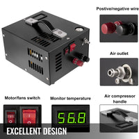 PCP-Luftkompressorpumpe – 4500 Psi, 300 Bar, 8-mm-Schnellkupplung