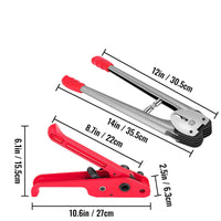 Hochleistungs-Paletten-Umreifungsset – Spanner, Verschließer, 800 m Band und 1000 m