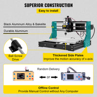 CNC Router Engraver, Laser Module, USB Port