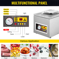 Lebensmittel-Vakuumverpackungsmaschine – 120-W-Vakuumpumpe, multifunktional